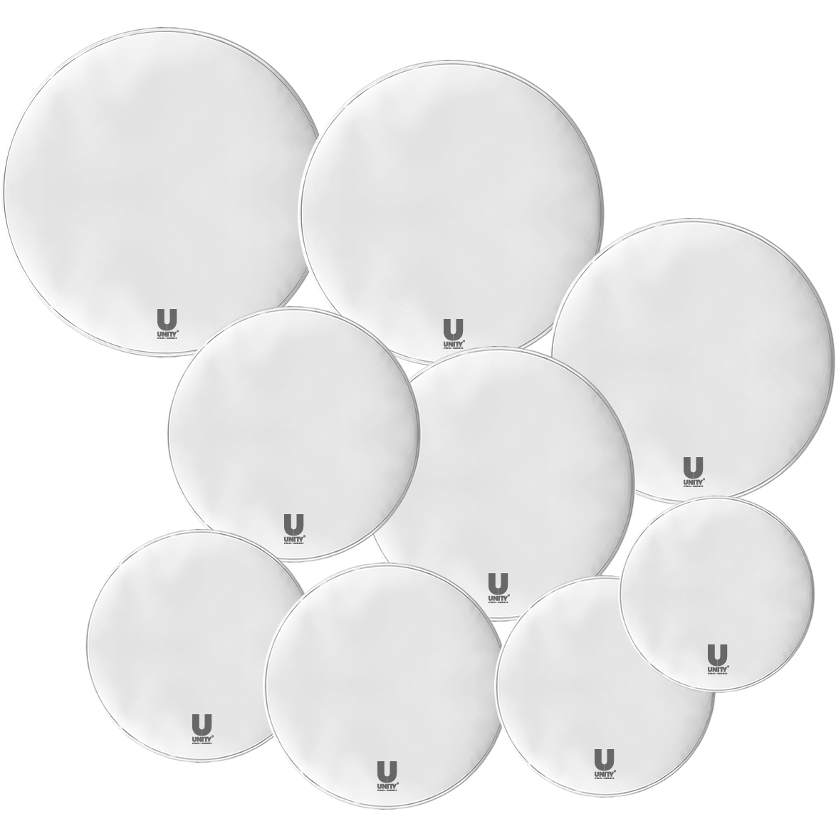 Unity Pro-mesh 3-Ply Mesh Drum heads